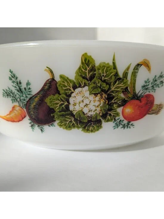 Vintage JAJ England Pyrex Casserole Dish 513 Vegetables No Lid Classic - Picture 9 of 10